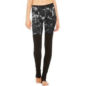 ALO Yoga Monochrome Tie-Dye Leggings